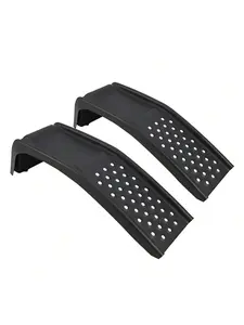 2 Pack Heavy Duty Car Ramps Set 8000 LBS Auto Ramp Heavy Duty Steel Ramps, Max Lift Height 8 In For Oil Change, Car Repair, Easy Home Garage Maintenance