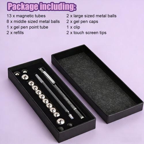2026 Upgrade Version Stress Relief Pen for Boys & Girls Aged 8-12, Multifunctional Transformable Magnetic Pen, Perfect Gift for Teens & Adults