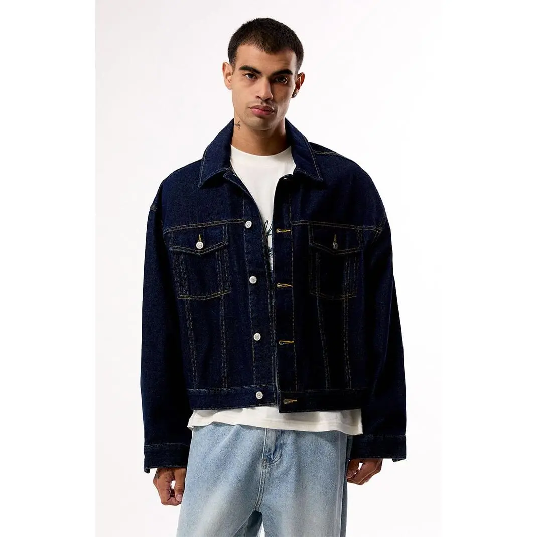 Pacsun Men's Dark Indigo Downtown Jean Jacket
