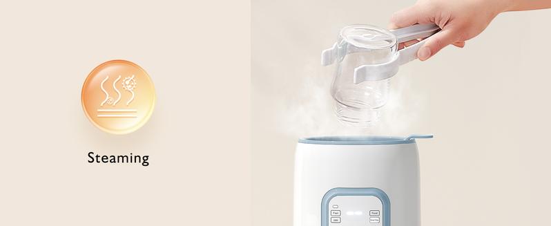 GROWNSY Baby Bottle Warmer, Mom's Best Choice,  Fast Baby Milk Warmer with Timer for Breastmilk or Formula, Accurate Temperature Control, Multifunctional Baby Bottle Warmers for All