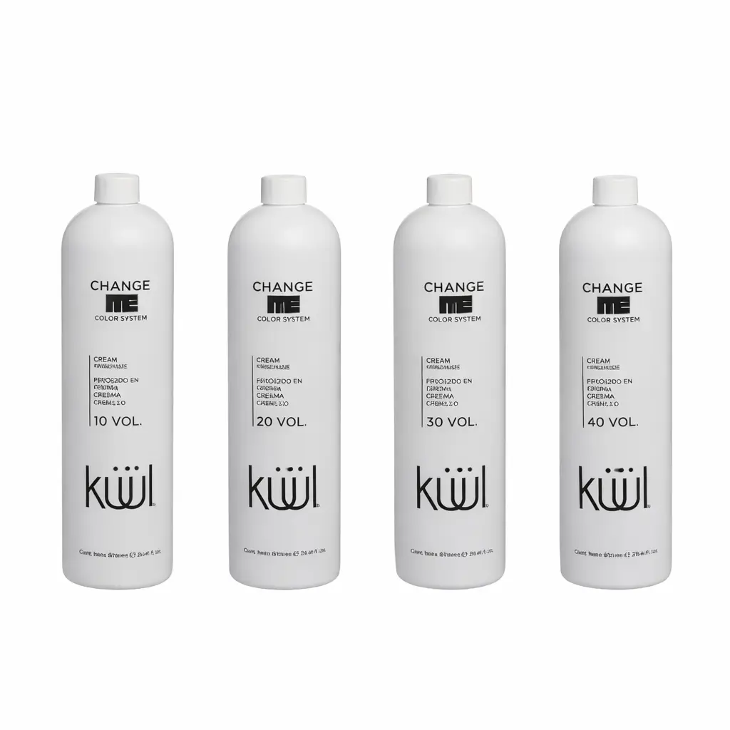 Kuul Change Me Peroxide [ 10/20/30/40 vol ] Peroxido En Crema Para El Cabello [ 29.42 fl oz /870 ml ]