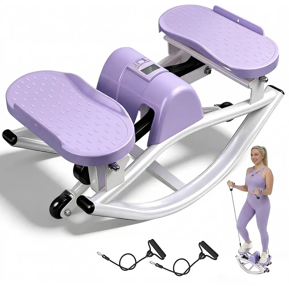 Umay Rocking Stepper Side Sepper Machine for Home Workout, The All-in-One Stepper for Office - 265LB Capacity，Summer wins tiktokshopbacktoschool