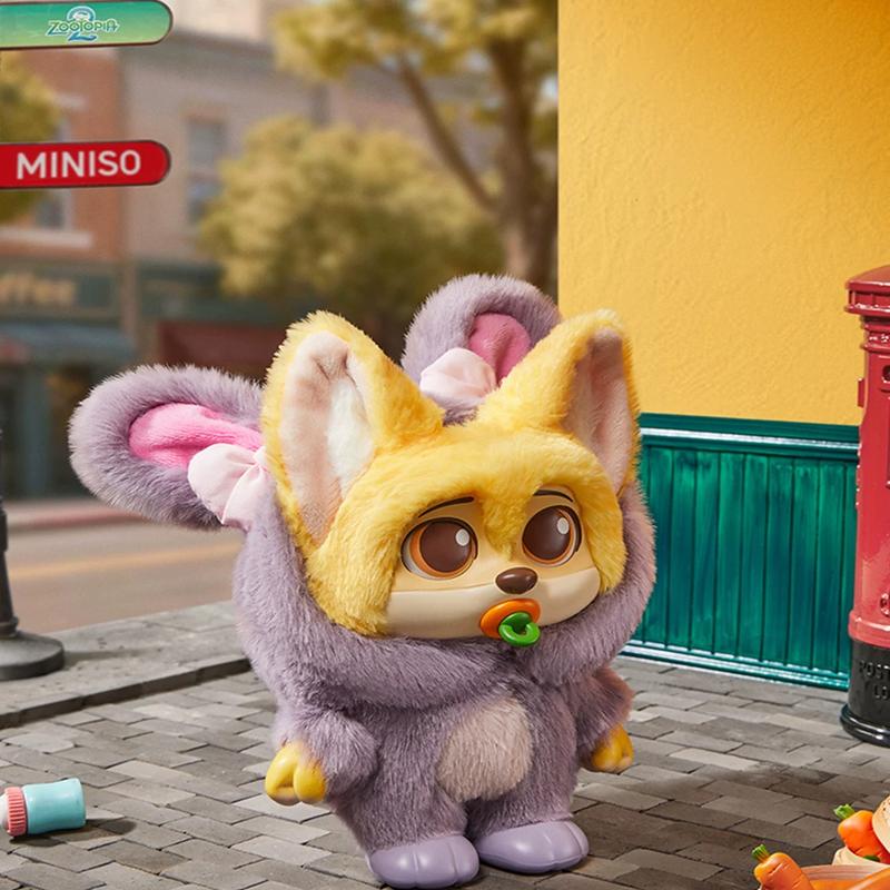 MINISO Disney Zootopia City Residents Series Vinyl Plush Blind Box Authentic