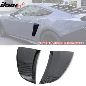Fender Door Vent for Ford Mustang 2024-2025 IKON Carbon Fiber Paint ABS