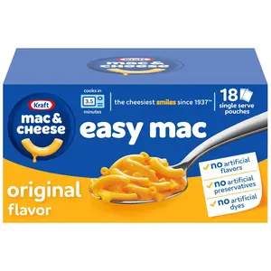 18 Packets, for Easy Dinner or Dinner Sides, Original Flavor, No Artificial Flavors, Preservatives or Dyes, 38.7 oz