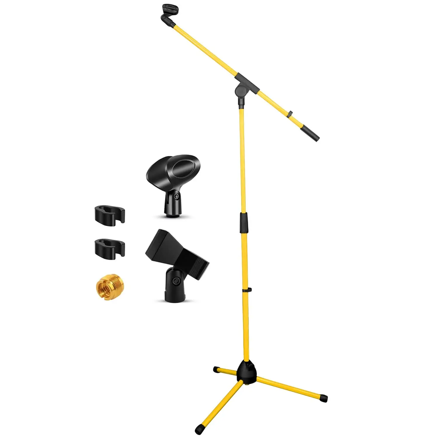 5Core Tripod Mic Stand Adjustable Holder Floor Microphone Boom Arm Durable Metal