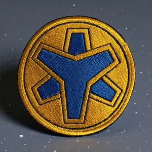 Lightspeed Rescue Blue Range Logo Embroidery Patch