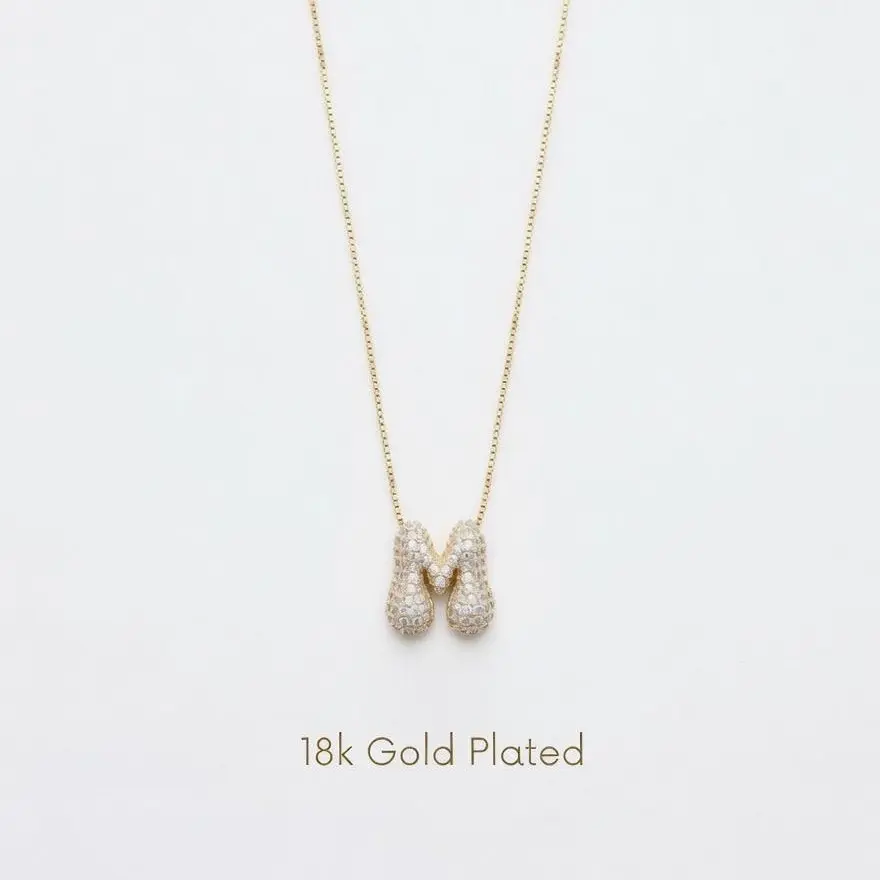 MAXI JUMBO LETTER NECKLACE