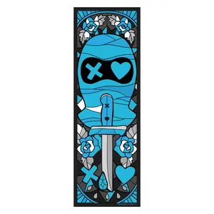 Lights Out: Good Girl Stained Glass Bookmark