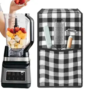 Blender Cover Anti-Scratch Kitchen Appliance Protector Cover With Accessory Pocket Kitchen Blender Storage Stand Dust Cover