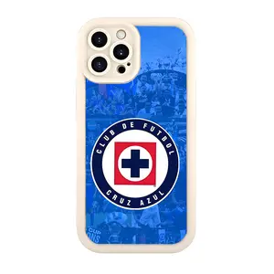 Cruz Azul Liga MX Champions Phone case for iPhone 17 Pro Max 15 Plus 16E 14 13 12 11 XS XR Air Samsung GALAXY 21 22 23 24 25 26 NOTE20 PLUS ULTRA A13-54 Advanced fashion gift Full Body Protection Shockproof Soft Silicone Cover
