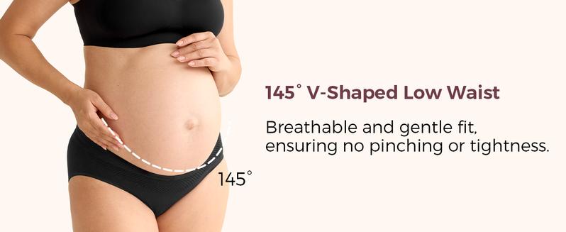 PU009 Momcozy Maternity Underwear Seamless & YB002 Momcozy Pregnancy Belly Band
