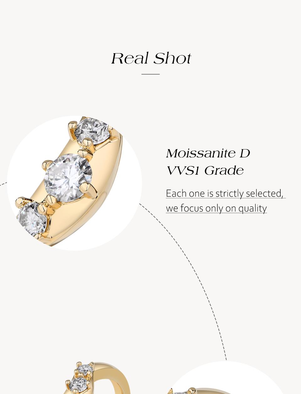 ATTAGEMS Synthetic Moissanite Wedding Band Rings for Women 925 Sterling Silver Rings Eternity Stackable Engagement Ring Anniversary Classic Band Jewelry R272 SpringStatements