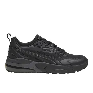 PUMA Mens Vis2k Lace Up Sneakers Shoes Casual - Black