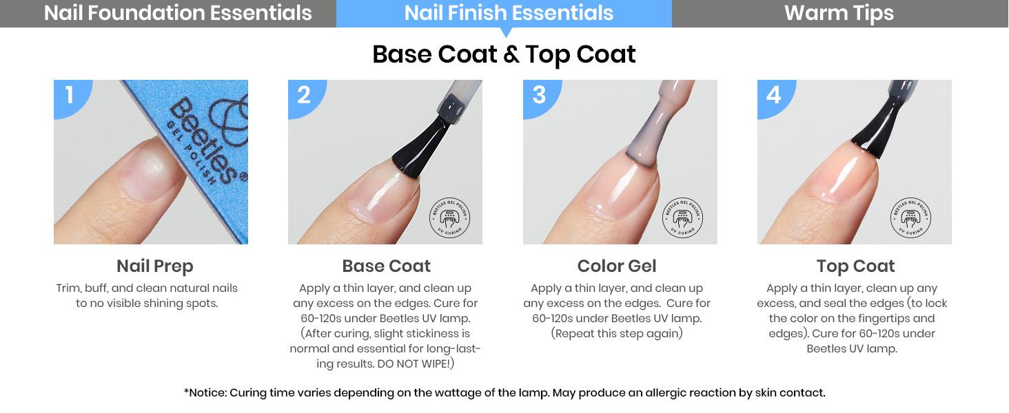 Beetles Gel Polish Set - Top Coat, Base Coat, Nail Dehydrator & Primer, Nail Glue, Peel Off Base Gel, Builder Gel, Liquid Latex, Cuticle Oil  Cosmetic Acrylic  Manicure  Fall Nail Halloween Nail Black Friday Winter Nail Christmas Gift