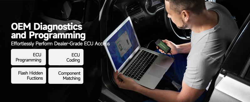 TOPDON RLink J2534 Reprogramming Tool, J2534 Pass-Thru Programmer, OEM Reprogramming and Diagnostic Tool, Supports J2534/D-PDU/CAN-FD/DoIP