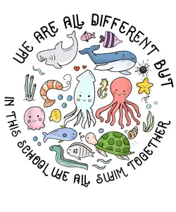 We are all different, Ocean, Press-ready, Transfer only, MTO