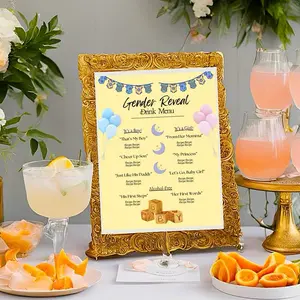 EddyArtServices' Gender Reveal Drink Menu | Mocktail & Cocktail Recipes