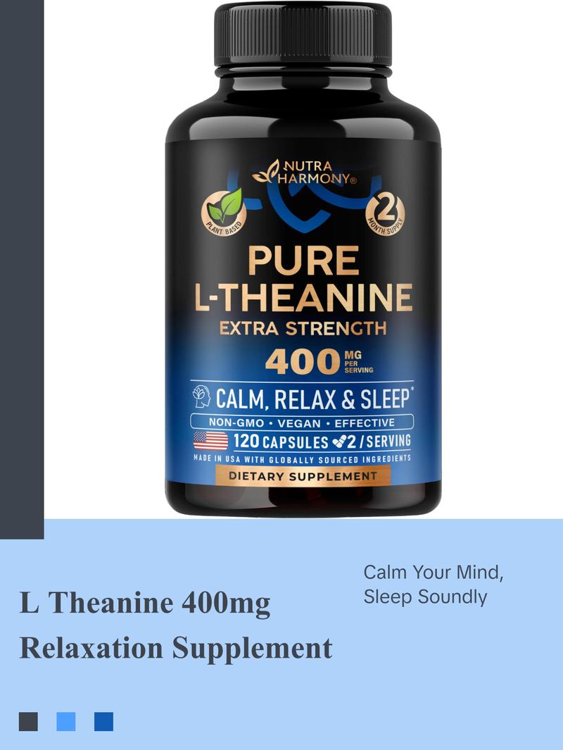 L Theanine Supplement 400 mg