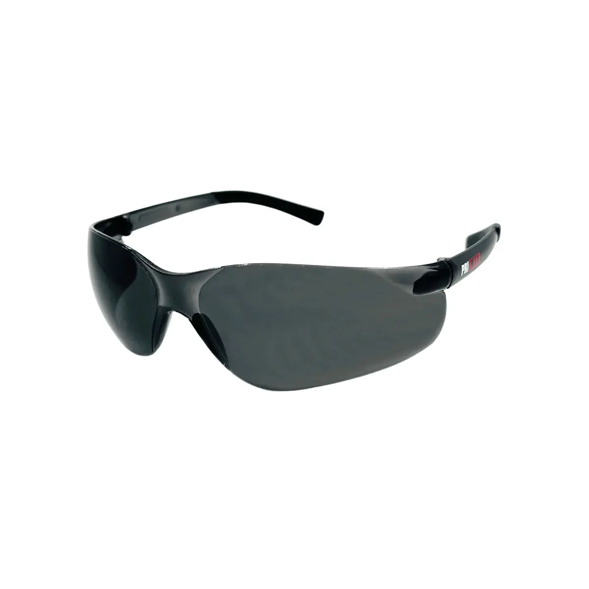 Grey Lens Wrap-Around Safety Glasses