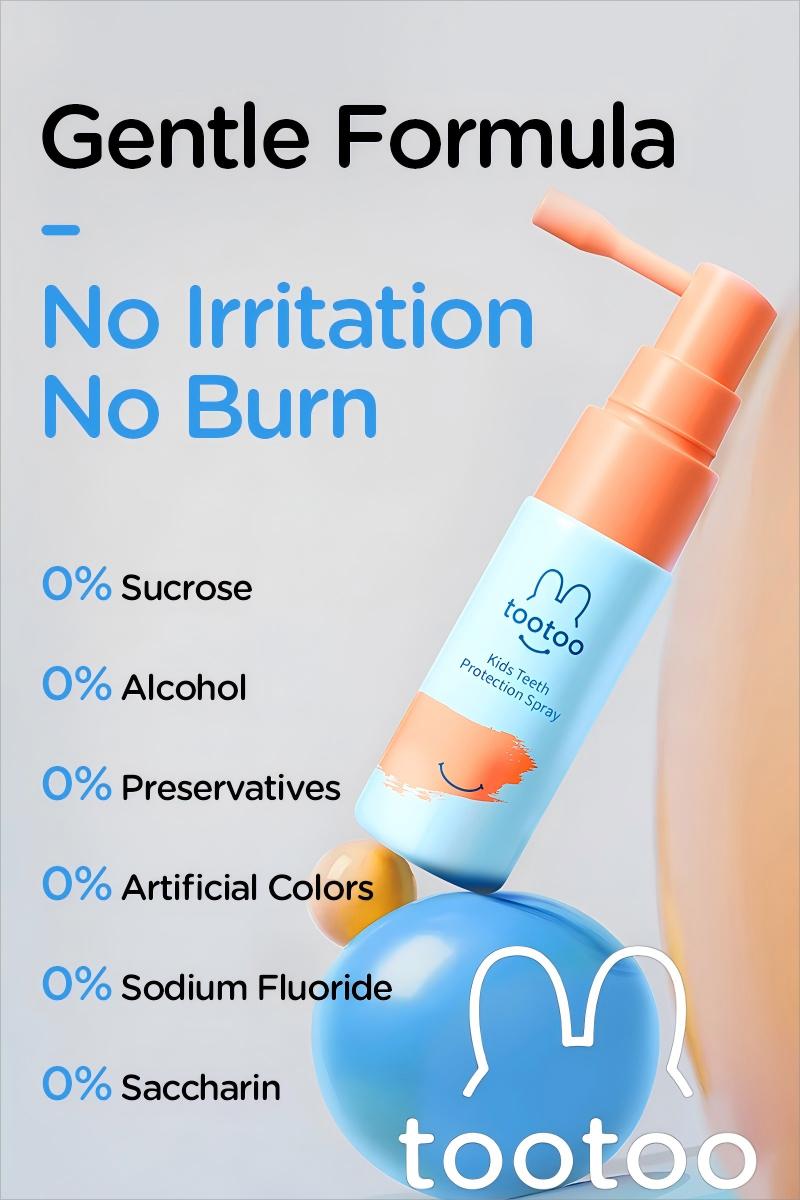 tootoo Toddler's  Probiotic Oral Spray,  Natural Cavity Defense & Fresh Breath, Grape Flavor with Xylitol & Probiotic, Fluoride Free, PortableToothpaste Helper , 20ml