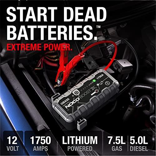 NOCO Boost X GBX55 1750A Jump Starter for 7.5L Gasoline and 5.0L Diesel Engines