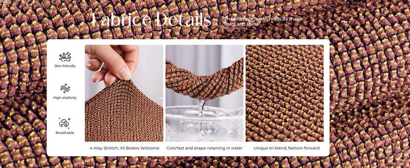 【S-2XL】Hanna Nikole Women's High Waisted Bikini Sets Two Piece Swimsuit with Tummy Control Textured Bathing Suits Tie Knot Swimwear for Beach Vacation