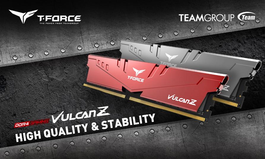 Team T-FORCE VULCAN Z 32GB (2 x 16GB) 288-Pin PC RAM DDR4 3200 (PC4 25600) Desktop Memory Model TLZGD432G3200HC16FDC01