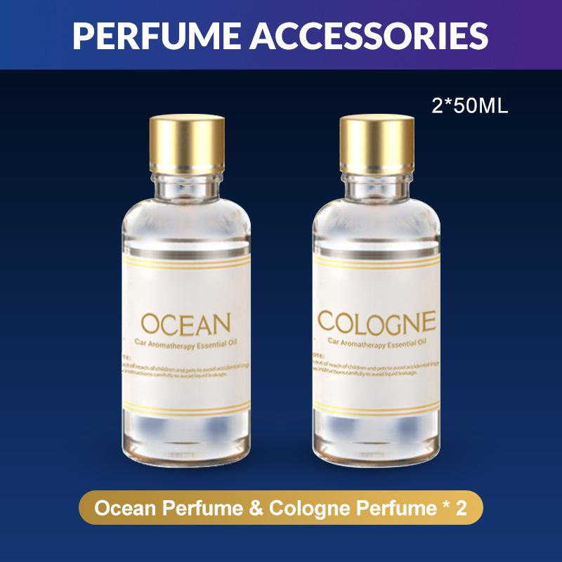 Smart car fragrance diffuser replacement core fragrance liquid 2X50ml