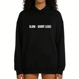 Long Sleeve Hoodie – Slow Legs, Casual Wear with a Fun Twist