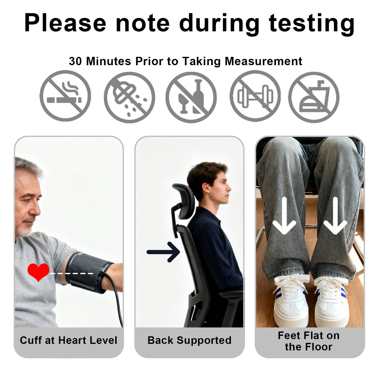 Blood Pressure Monitor, Blood Pressure Machine Upper Arm Large Cuff(8.8"-17.7"), High Automatic Blood Pressure Monitors Cuff for Home Use, (BP) Manual Arm Blood Pressure Monitors, 2 * 99 Memory