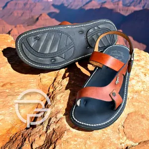 Capa de Ozono Huarache Mexicano Hecho de Vaqueta