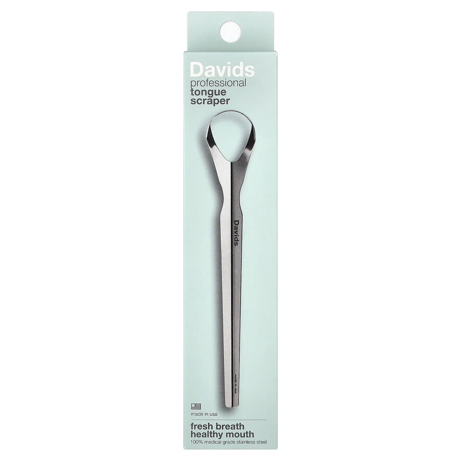 Davids Professional Tongue Scraper, 1 Scraper