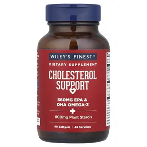 Wiley's Finest Cholesterol Support, 90 Softgels