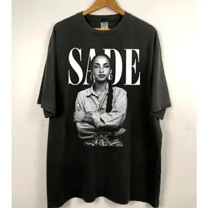 90s Vintage Sade Shirt, SADE Tour Crewneck Tshirt, Sade Pop Music Fan Shirt, Sade World Tour, Sade Pop Music Shirt, Sade Album Shirt, Menswear Womenwear Streetwear OWQ