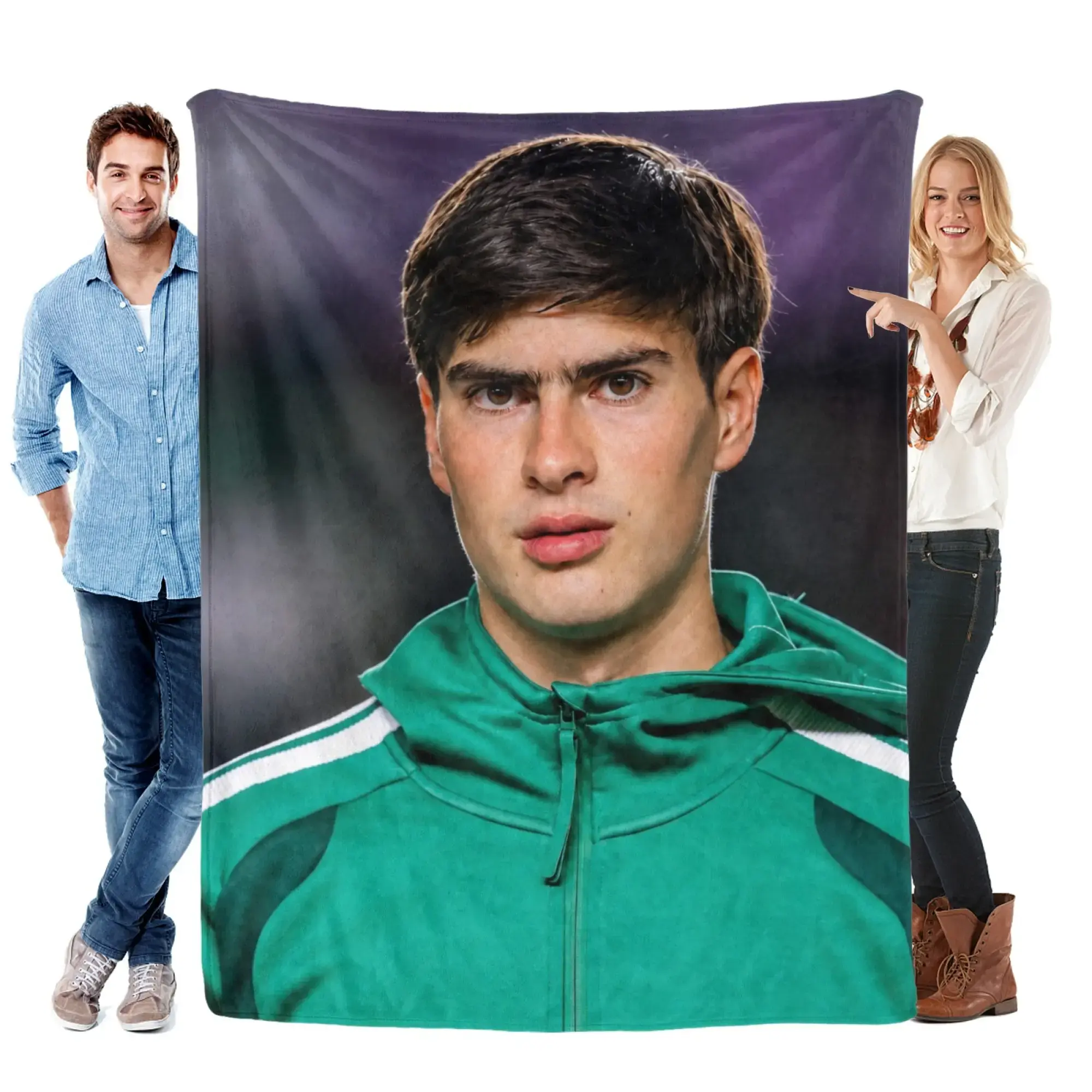 Armando Gonzalez throws a fluffy blanket made of cotton flannel. A Mexican soft and comfortable plush bed blanket, sofa, bedroom decoration, lightweight and warm blanket, a gift for adults on birthdays or holidays, a fan of this product.