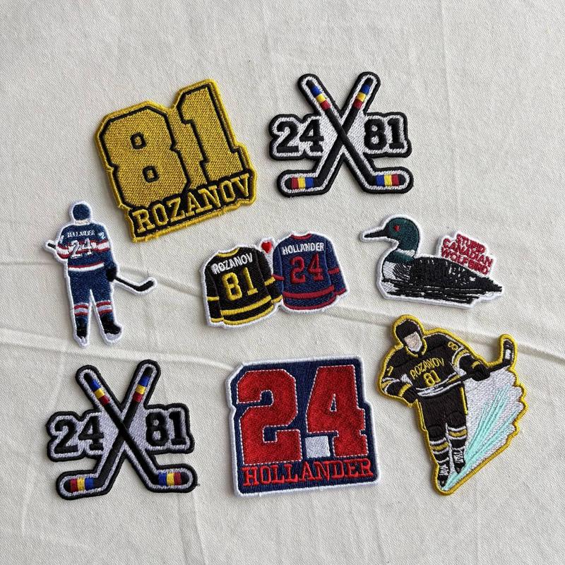 [Made-to-Order] Heated Rivalry Embroidered Patch, Team Hollanov Patch ...