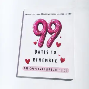 99 Dates To Remember: The couples adventure guide | Fill your love story: 99 dates with scrapbook pages inside! -Cute gift for girlfriend#Dating Options#Valentine Ideas