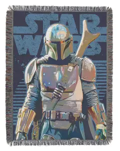 Northwest Star Wars Woven Tapestry Throw Blanket, 48" x 60", Alone