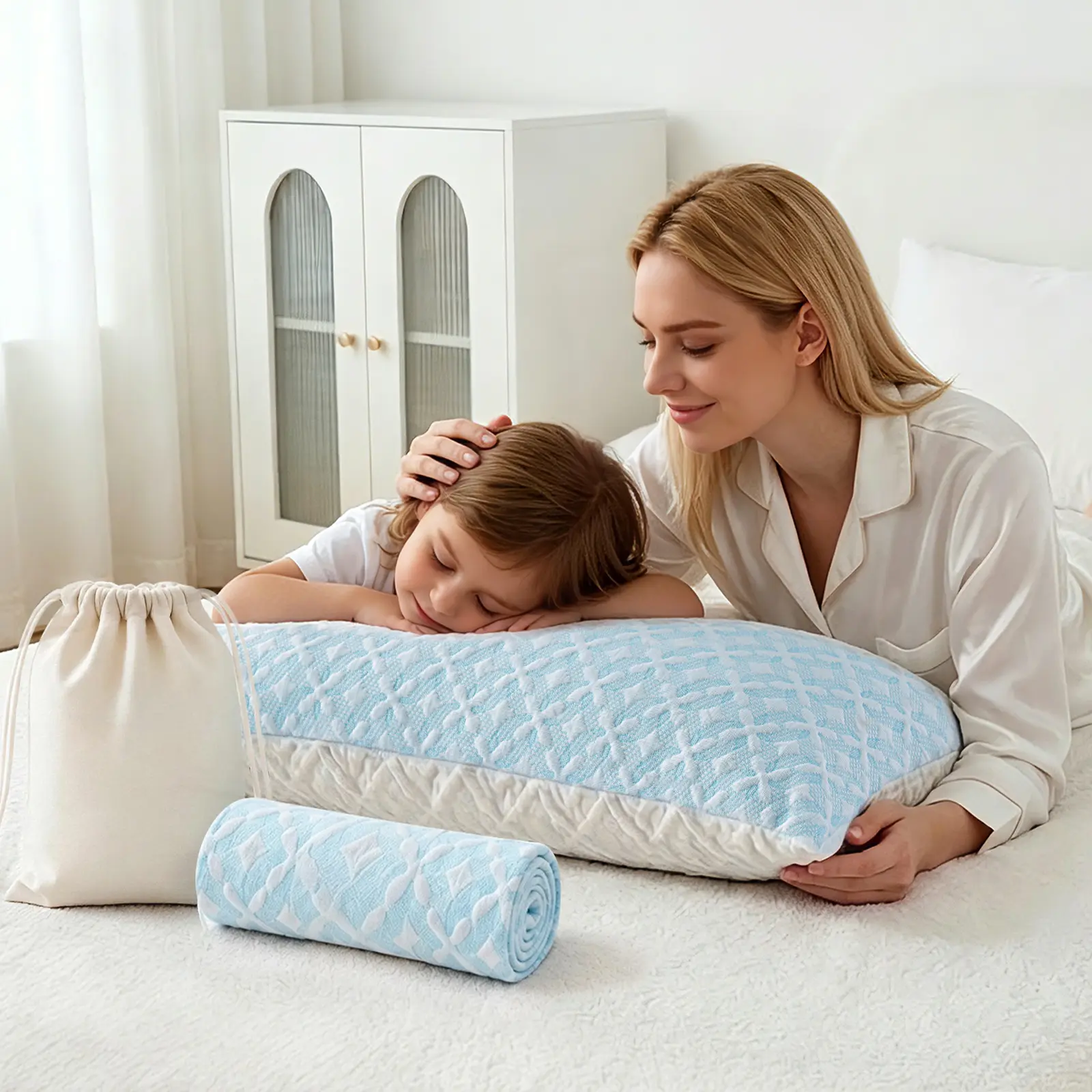 【Cooling Pillowcase 】 - Upgrade Your Bedtime Ritual, Soft, Breathable, Crisp Feel for a Perfect Night’s Sleep