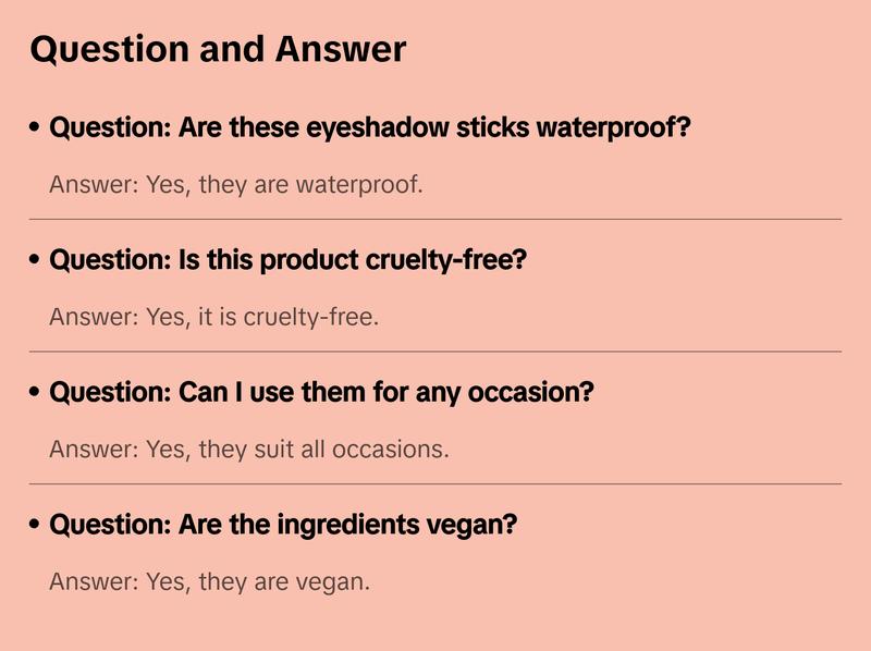 Gleaming Rose Quartz Eyeshadow Stick Trio