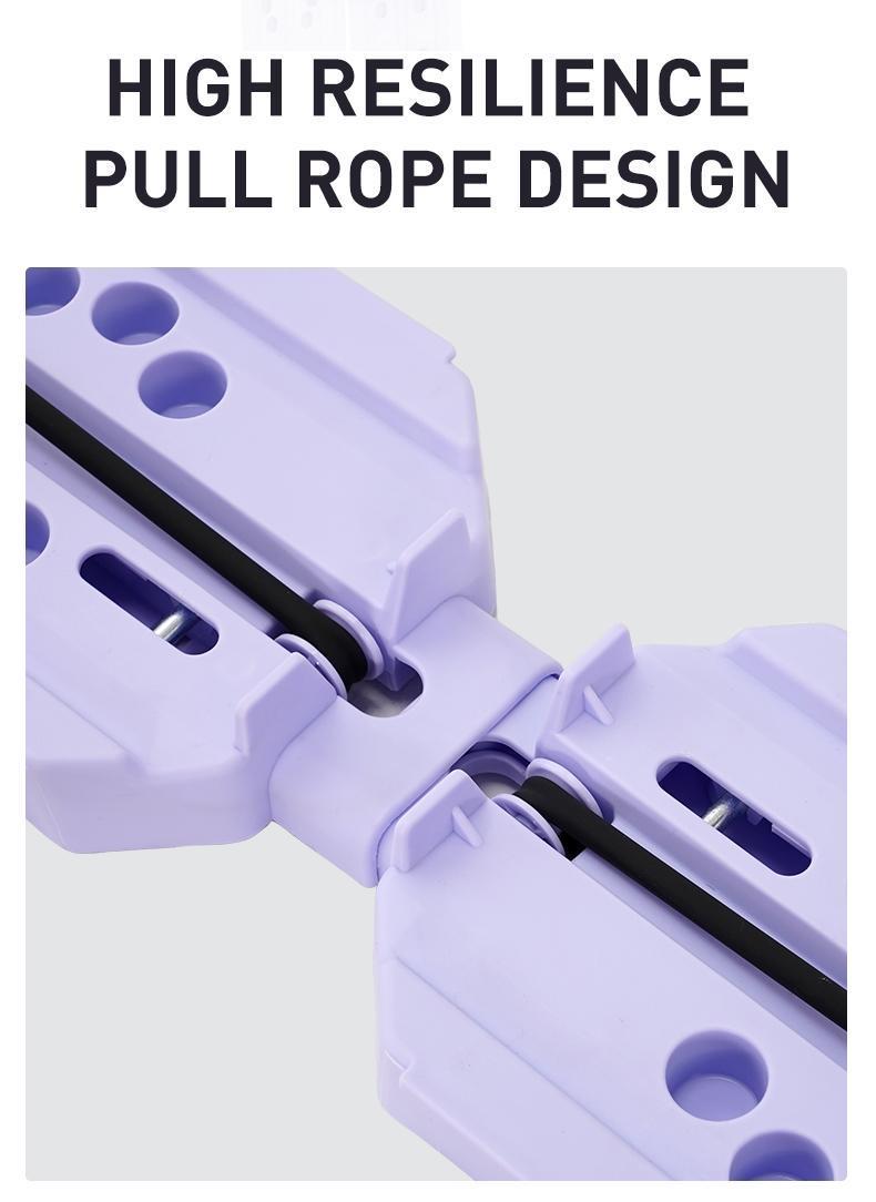 2.0 Multi-functional Adjustable Ab ExerciseBoard, Split Ab Slide Roller Board, Home PilatesReformer with Knee Mat for Home Gym Core & AbStrength T