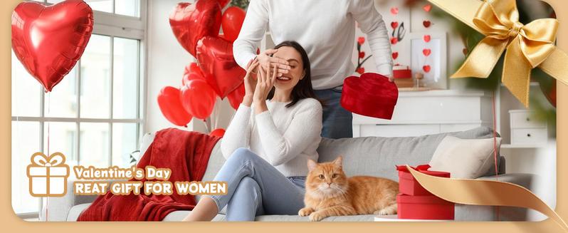 Cosmetic Bag Drawstring Travel Organizer, Cosmetic Pouch - Cat Gift, Lay Flat Makeup Bag Gifts for Cat Lovers