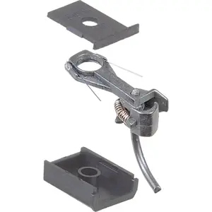 Kadee #145 HO Scale 140-Series WhiskerÂ® Metal Couplers with Gearboxes - Short (1/4") Overset Shank