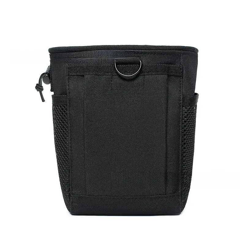 Outdoor mountain climbing sundries tactical storage bag, camouflage military fan drawstring waist bag, combat recovery bag sports bag