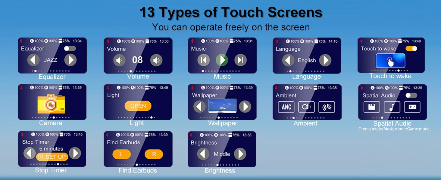 Wireless Bluetooth Earbuds–Portable, with Replacement Ear Tips, Wireless Charging & Long Battery Life. Musthave Black Friday Gift / Christmas Present!