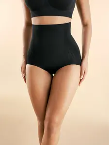 Momcozy Cloud-Soft Breeze-Wick Comfort High-Waist Body Shaper Seamless Shaping Underwear for Postpartum & Daily Wear OEKO-TEX Certified