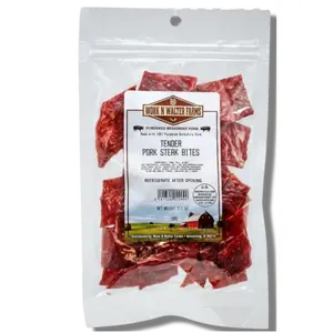 Tender Pork Steak Bites (Berky Jerky)
