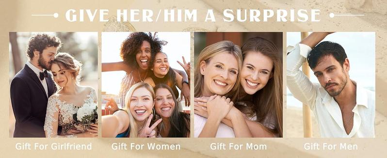 Funrun Halo Stud Earrings 2/4-Pair Set | 18K Gold & White Gold Plated | Skin-Friendly 925 Silver Post | Couple Jewelry Unisex Funrun Halo Stud Earrings 2/4-Pair Set | 18K Gold & White Gold Plated | Skin-Friendly 925 Silver Post | Couple Jewelry Unisex