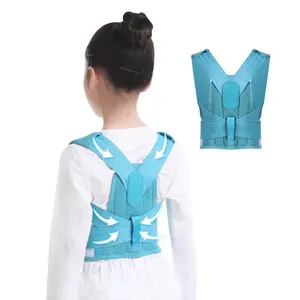 Adjustable posture corrector for teenagers and children, back support belt, children's spine, waist, and shoulder orthopedic brace